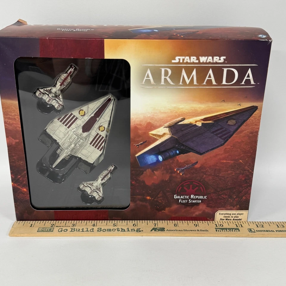 Star Wars Armada República Galáctica Flota Starter Set Fantasy Flight Game - LEER Foto 4 de 4