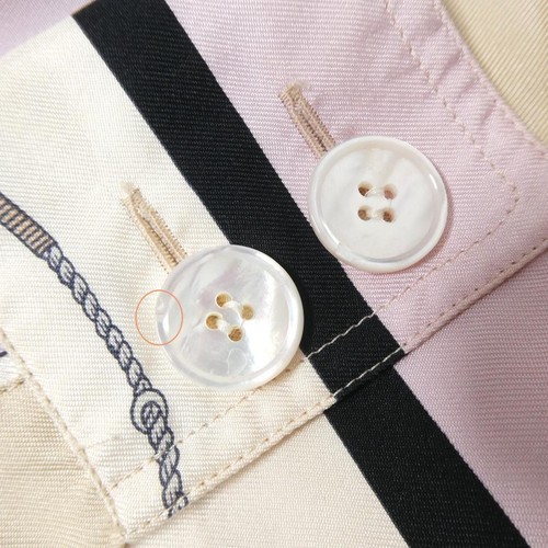 HERMES silk shirt blouse size 38 - Picture 6 of 12