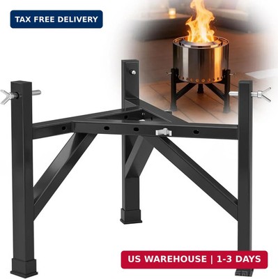 15-21 Inch Fire Pit Stand Stainless Steel Base for Solo Stove Bonfire Ranger and