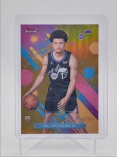 WALTER CLAYTON JR. 2025-26 TOPPS FINEST ROOKIE GOLD REFRACTOR RC /50 Q7018