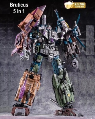 Jinbao Bruticus G1 5in1 Oversized 47cm 18.5'' Action Figure Toy No Box USA