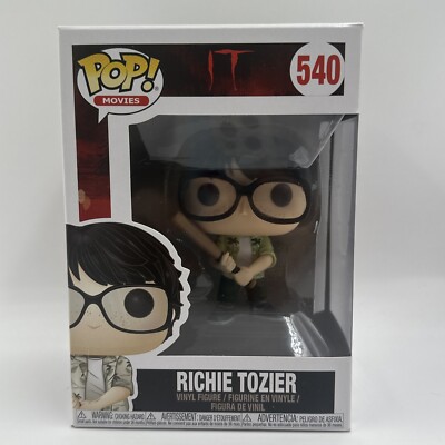 Funko Pop! Vinyl: IT Richie Tozier (Holding Bat) #540 Retired