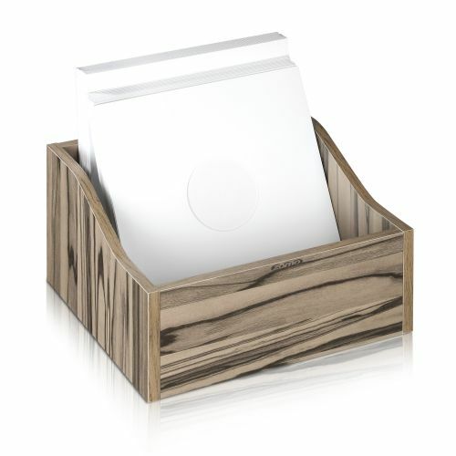 Zomo VS-Box 100/1 Vinyl Record Storage - Zebrano