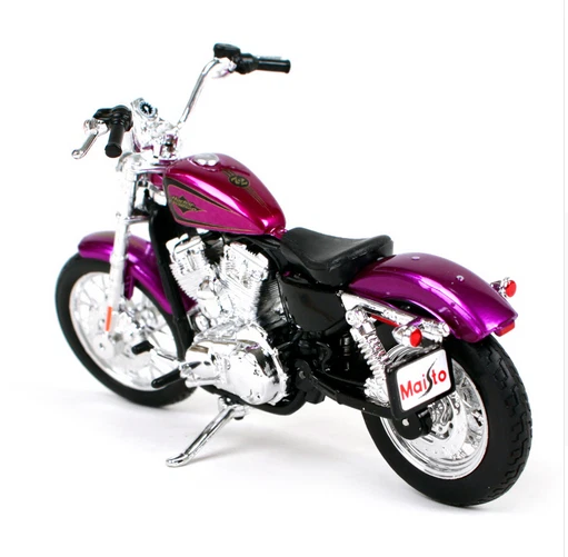 Maisto 1:18 Harley Davidson 2013 XL 1200V SETENTA Y DOS MOTOCICLETAS Modelo Nuevo en Caja Foto 3 de 4