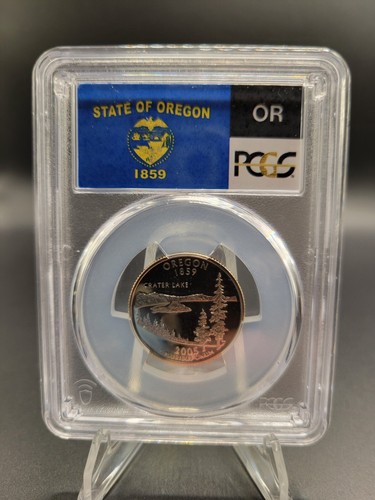 2005-S Oregon PR69DCAM Proof Quarter PCGS Deep Cameo - Picture 3 of 4