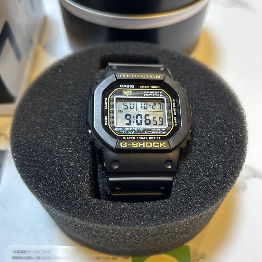 G-SHOCK35周年限定モデル DW5035D フラック×ゴールド - 時計 G-SHOCK35周年限定モデル DW5035D フラック×ゴールド - 時計