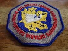 ONTARIO CANADA INTL MUZZLE LOADERS CHAMPIONSHIP   PATCH BX V #13