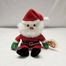 NWT Ty Beanie Baby "Santa" The Santa Claus 1998 9inch Plush Stuffed Toy
