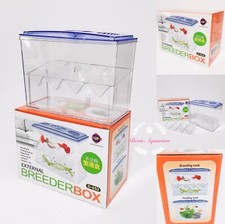 Up  External Guppy Breeding Box Aquarium Fish Hatchery Isolation Chamber Shrimps