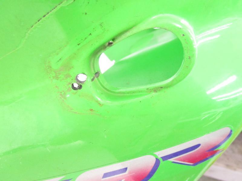 97 Kawasaki Ninja ZX9R B OEM Front Upper Fairing Cowling 97 Kawasaki Ninja ZX9R B OEM Front Upper Fairing Cowling