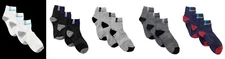 ULTRA LIGHTWEIGHT Sport Quarter Socks, Unisex - US Size 5-9 (3 Pairs Per Pack)