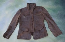 Vintage Marc Laurent Women's Leather Jacket Size L.