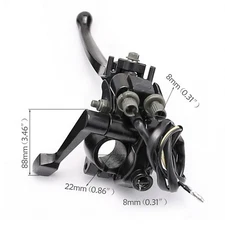 ATV Quad Front Brake Lever w/ Thumb Throttle Kit for ROKETA TAOTAO SUNL KAZUMA