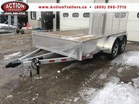 ALL ALUMINUM ACTION SERIES 80" X12 UTILITY TRAILER