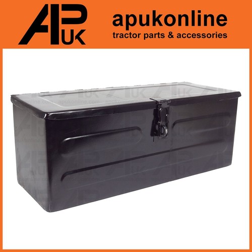Large Black Lockable Tool Box for Ford New Holland Massey Ferguson Tractor - 第 1/6 張圖片