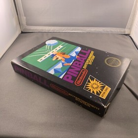 c&iacute;rculo sello pinball completo en caja original nintendo nes juego sin espuma sin inserto