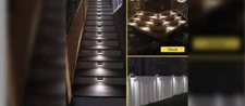 Solar Step Lights Outdoor 4 Pack 