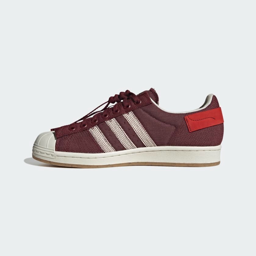 Adidas Originals Superstar Parley Burgundy Men's Shoes Size