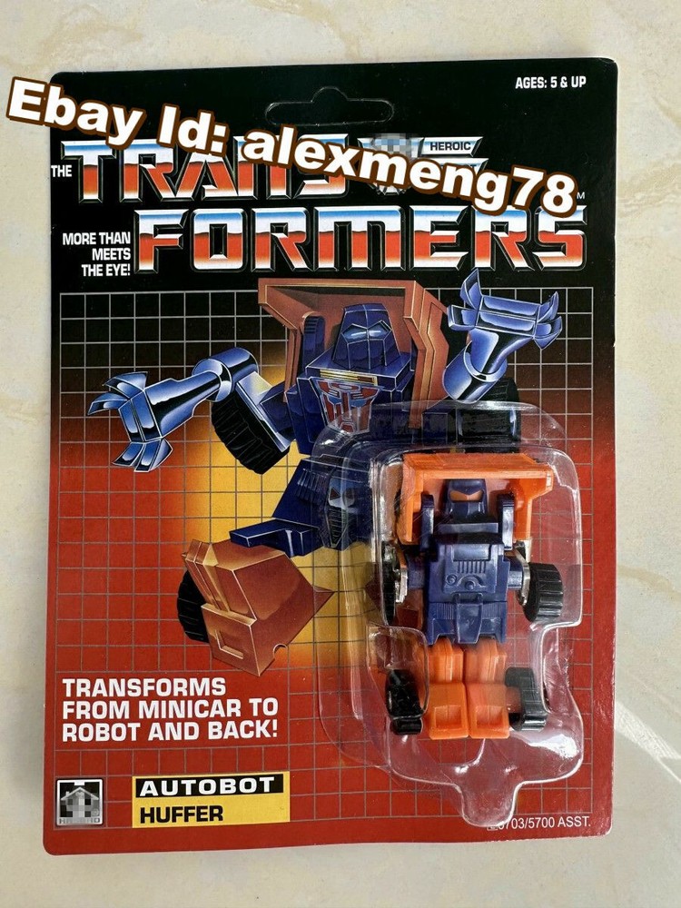 Transform G1 Huffer reissue mint MISB Free Shipping