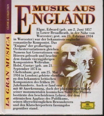 MUSIK AUS ENGLAND - LA GRAN MUSICA - CLASSICAL COLLECTION '' BUCH & CD #31#
