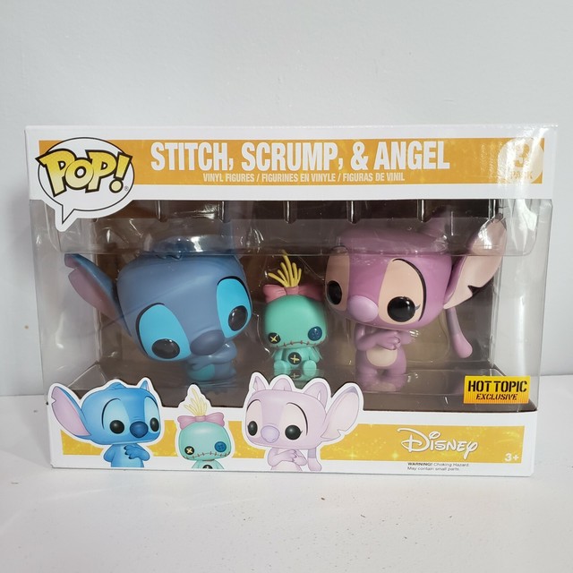 stitch scrump and angel pop vinyl