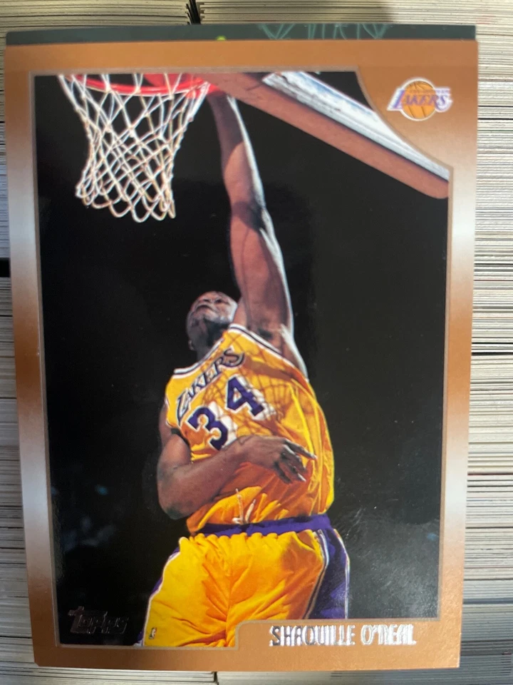 1998-99 Topps Chrome - Refractor #175 Shaquille O'Neal - Image 2 of 2