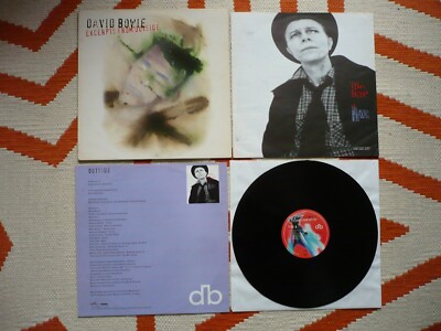 David Bowie Excerpts From Outside Vinyl EU 1995 RCA BMG 1st Press 2A1/2B1 LP