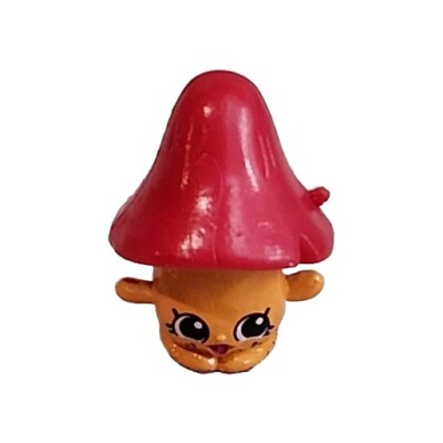 Shopkins Milly Mushroom Orange Red Collectible Figure Toy Season 4 Fruit And Veg