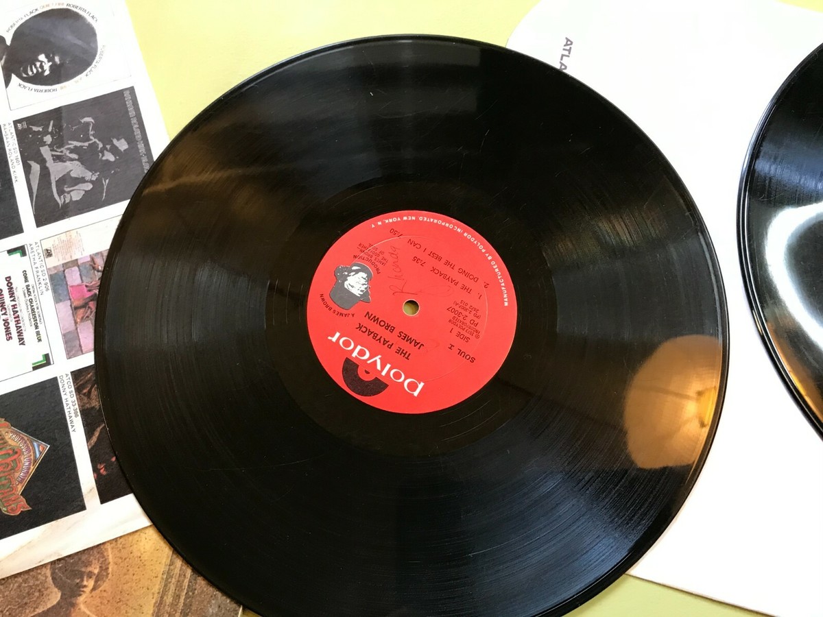 James Brown 2 LP gatefold The Payback Original 1973 double