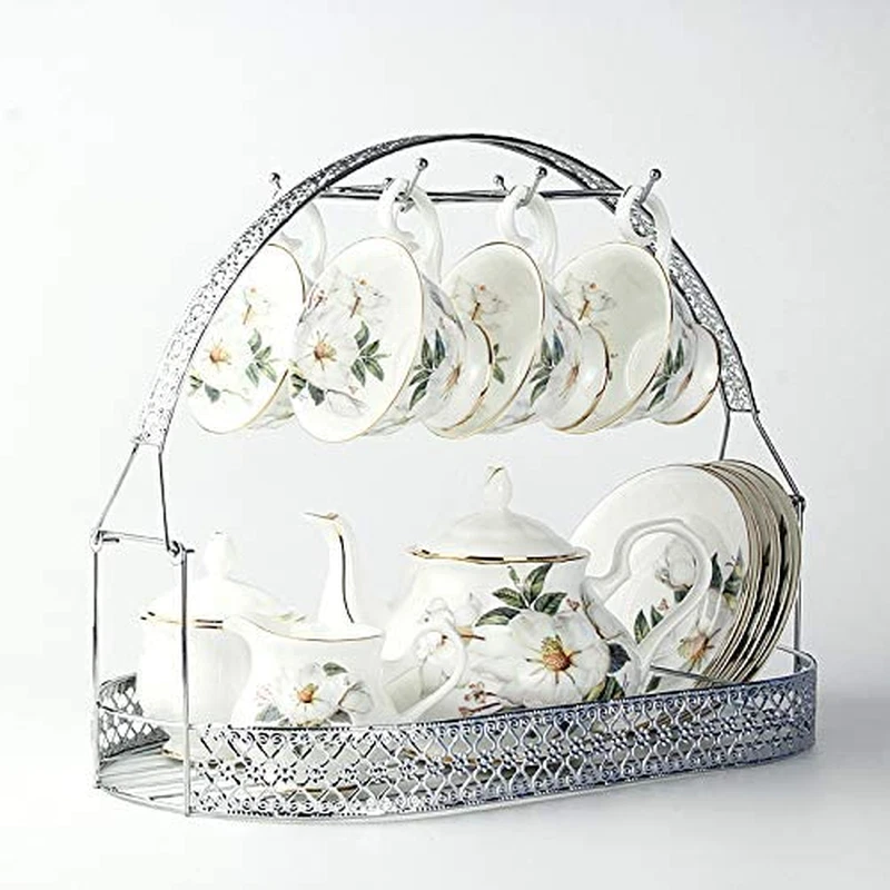 Mug Holder Coffee Cup Holder Stand Dishes Organizer Drainer Storage Drying Rack