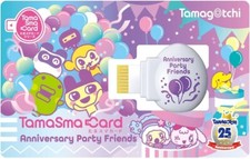 Tamagotchi TamaSma Card Anniversary Party Friends Kids Toy Japan New