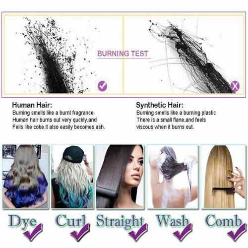 Double Weft Hair Extensions Sew In Weave Weft Straight Remy Russian Human Hair  - Bild 11 von 98