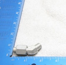 Parker VBTX-S 45 Degree Elbow Tube Adapter 5/16" x 1/8 37 Degree Flare Male