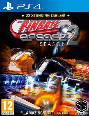 Pinball Arcade Season 2 PS4 * NEU & SEALED SONY PLAYSTATION 4 SPIEL * SCHNELLER VERSAND