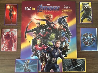 Marvel AVENGERS ENDGAME Karten von Panini - #1-192 & C1-C50 - Buy 3 Get 10 Free