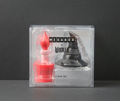 Wicked 2024 Movie Korea MegaBox Goods MD Elphaba & Glinda Stamp