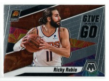 2019-20 Panini Mosaic Give and Go #12 Ricky Rubio Phoenix Suns