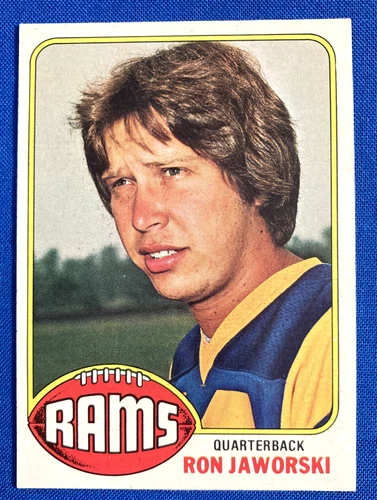 Ron Jaworski 1976 Topps #426 ROOKIE Card, Nice, Sharp NEAR MINT; 1 home since 76
