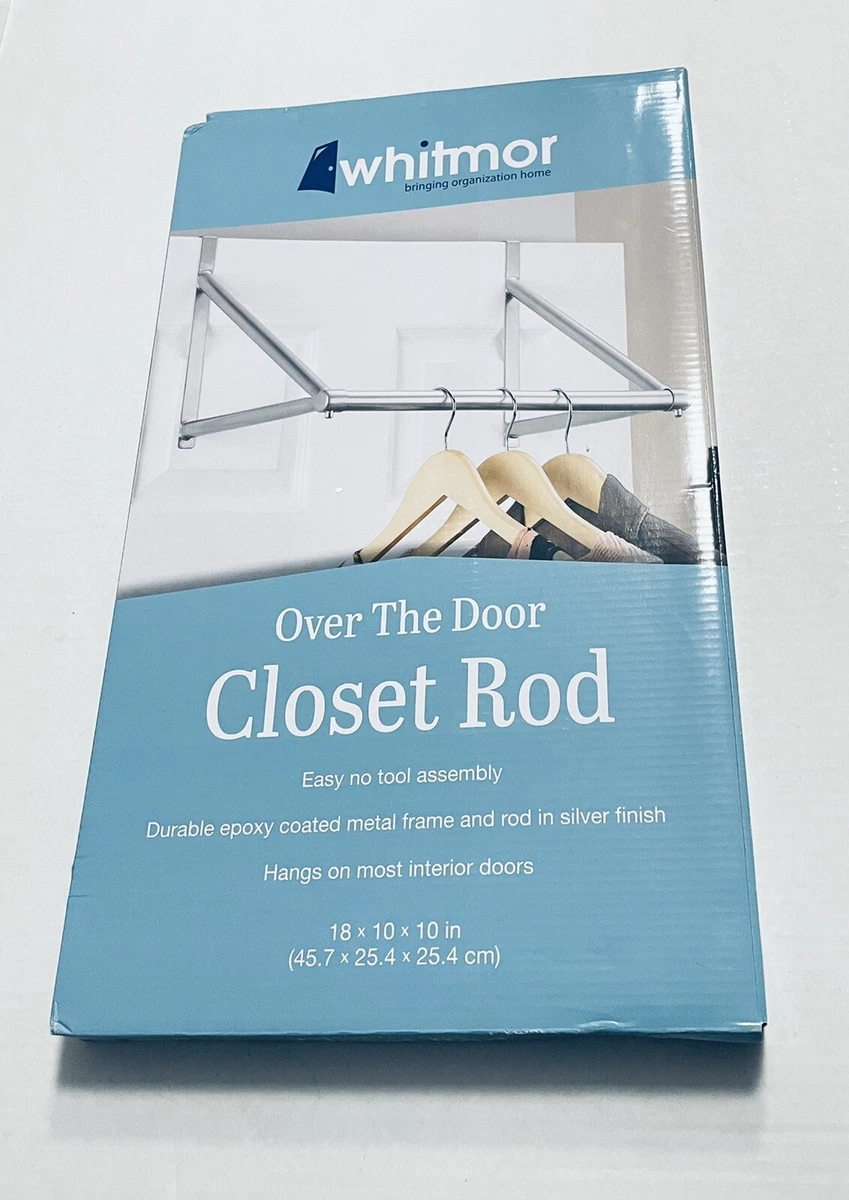 Whitmor over the door closet rod shop