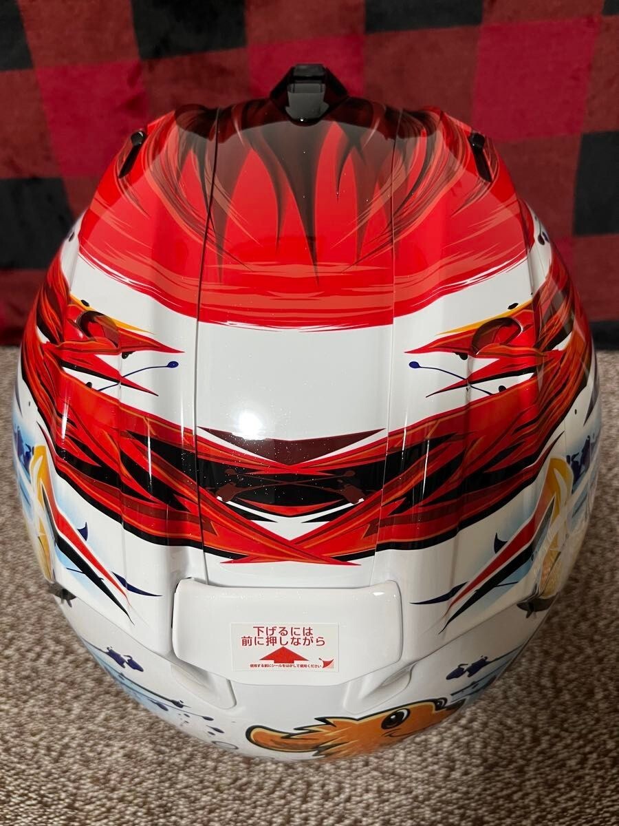 Arai RX-7X ナガシマ Mサイズ 2015年7月製 Arai Full face helmet RX-7X NAGASHIMA model Size M From