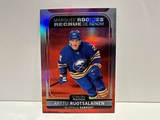 2021-22 OPC Platinum Base Sunset Marquee Rookies #219 Arttu Ruotsalainen Hockey!