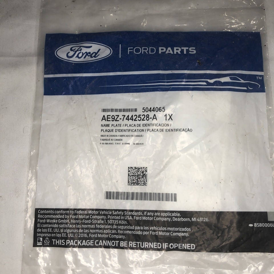 2015 2016 2017 Lincoln Navigator Avant Grille Star Logo Emblème Chrome Noir OEM - Foto 3