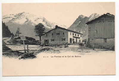 SWITZERLAND SWITZERLAND Canton of Valais Le Col de Balme & la FORCLAZ