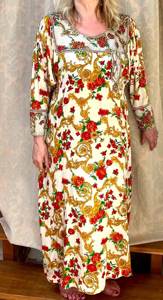 Versace kaftan dress 2025