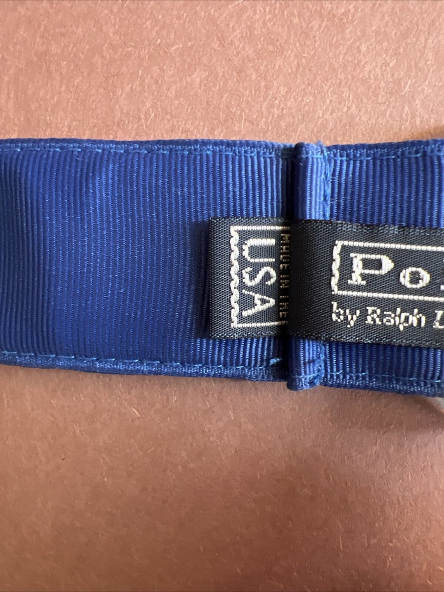 【未使用】Ralph Lauren ベルト made in USA VINTAGE Polo Ralph Lauren Belt Made in USA Golf Crest Logo D