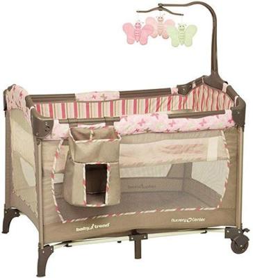 NEW Baby Trend Nursery Center Playard Bassinet Stacker Storage