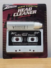 Vintage Sealed Zenith Audio Cassette Head Cleaner ALG 1322 Deck Car Walkman