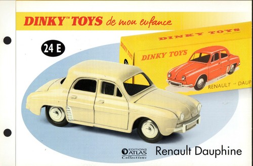 DINKY Toys Atlas Sheet Specification Without Certificate Choice - Picture 9 of 79