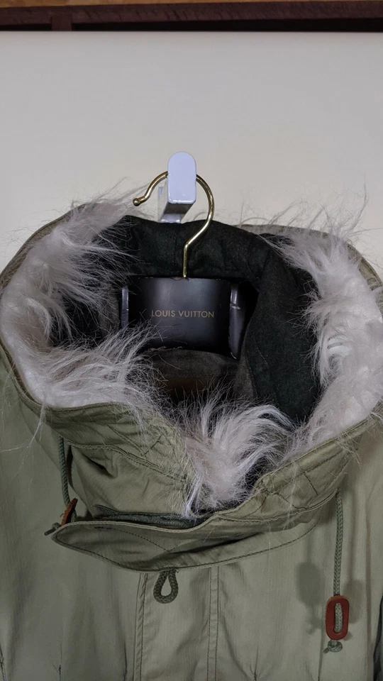 Junya Watanabe AD 2010 Chaqueta con Capucha Militar Deconstruida de Piel de Snorkel Pequeña... Foto 4 de 4