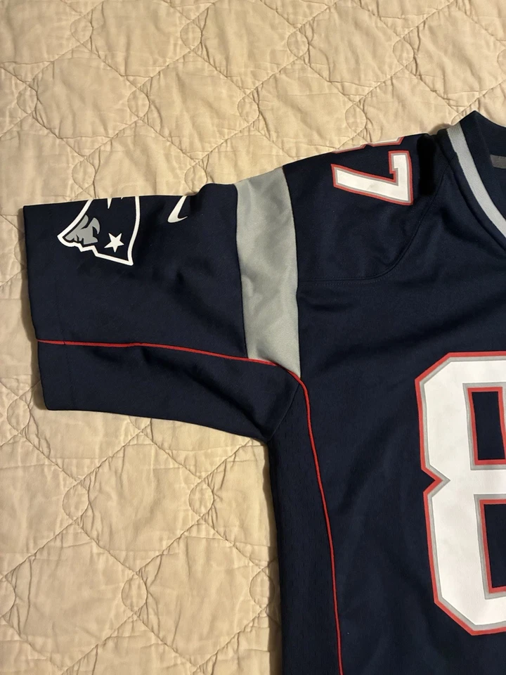 Camiseta Nike On Field NFL New England Patriots Rob Gronkowski #87 - JUVENTUD Grande Foto 2 de 4